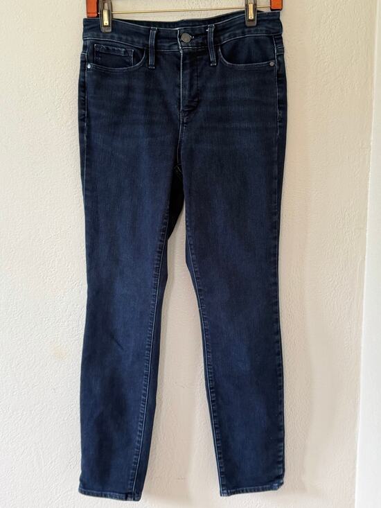 Athleta Denim - Women's Athleta Dark Wash Straight Skinny Jean Pant Denim Sz 8